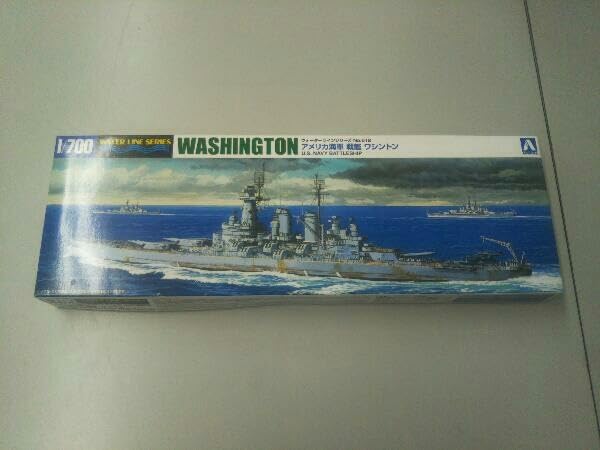 Amazon | プラモデル アオシマ アメリカ海軍 戦艦 ワシントン 1/700